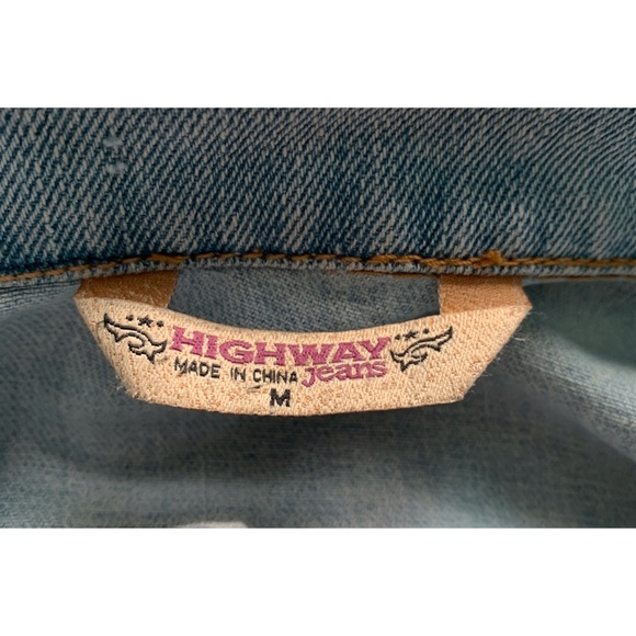 HWY Jeans Light Blue Denim Jean Jacket Size: Med - Picture 15 of 15